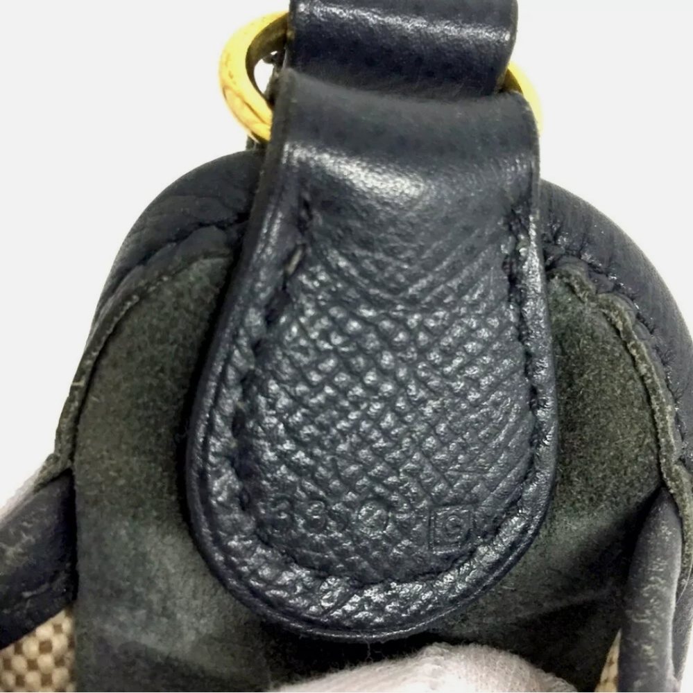 AUTHENTIC HERMES VESPS PM CANVAS/LEATHER BAG 70956 - Picture 10 of 12